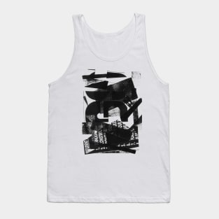 Abstract Typografy Tank Top